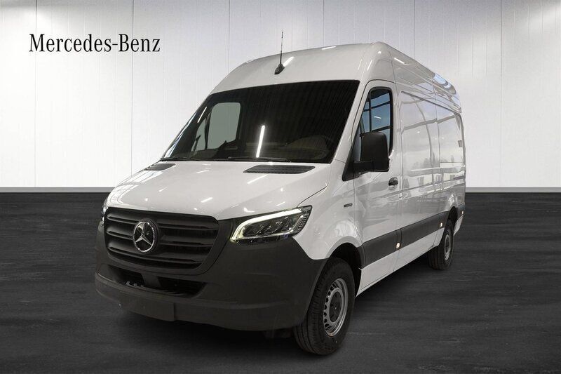 Vit Ny 2025 Mercedes E-Sprinter Van | 798 750 kr (Superpris) - Bild 1/4