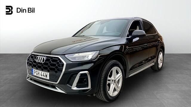 Mytsvart metallic Begagnad 2022 Audi Q5 S-Line SUV | 479 000 kr (Marknadspris) - Bild 1/4