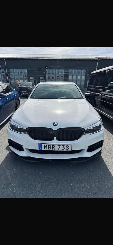 Begagnad BMW 530 M Sport 252 HK (185 kW) 2019 Vit Sedan
