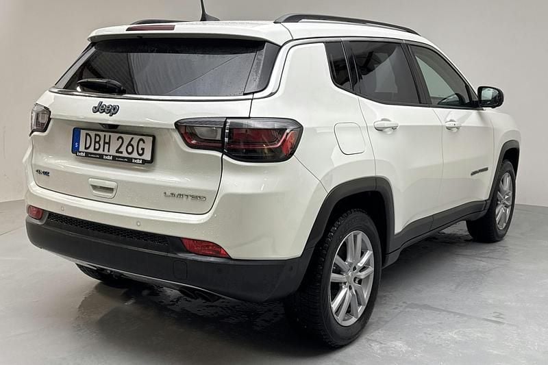 Begagnad Jeep Compass Limited 190 HK (139 kW) 2021 Vit SUV