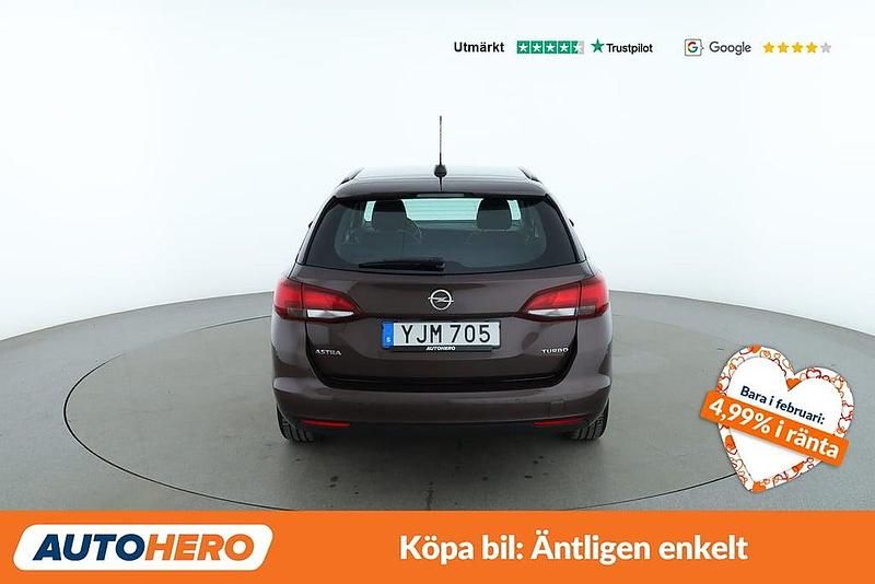 Begagnad Opel Astra 126 HK (92 kW) 2016 Brun Kombi