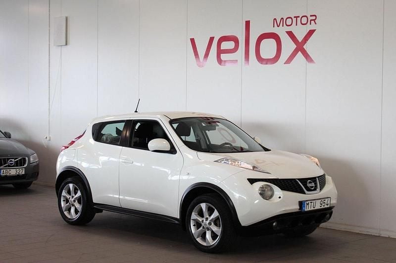 Vit Begagnad 2012 Nissan Juke SUV | 94 900 kr (Marknadspris) - Bild 1/4