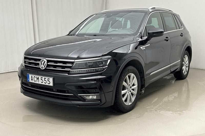 Begagnad VW Tiguan GT 190 HK (139 kW) 2018 Svart SUV