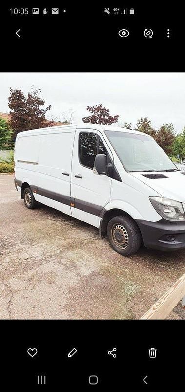 Vit Begagnad 2018 Mercedes Sprinter Van | 150 000 kr - Bild 1/4