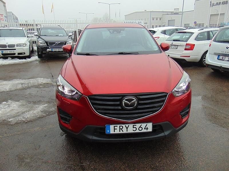 Begagnad Mazda CX-5 175 HK (128 kW) 2015 Röd SUV
