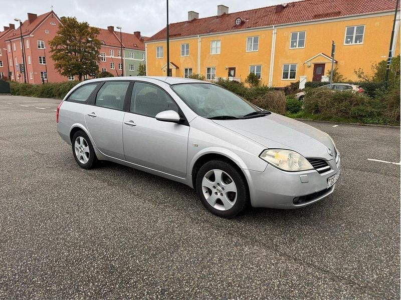 Silver Begagnad 2002 Nissan Primera Kombi | 22 000 kr - Bild 1/4