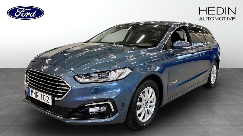 Blå (blue) Begagnad 2020 Ford Mondeo Kombi | 204 900 kr - Bild 1/4