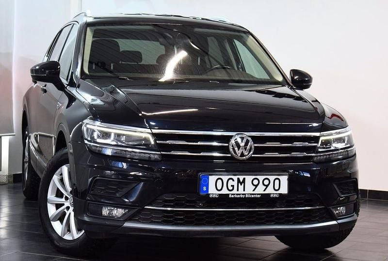 Begagnad VW Tiguan Allspace GT 190 HK (139 kW) 2018 Svart SUV