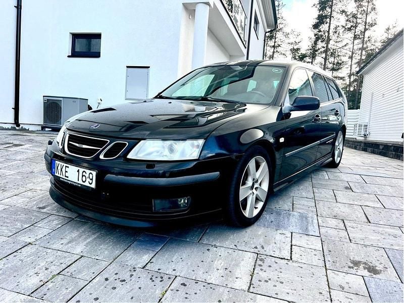 Svart Begagnad 2007 Saab 9-3 Aero Kombi | 38 900 kr (Bra pris) - Bild 1/4
