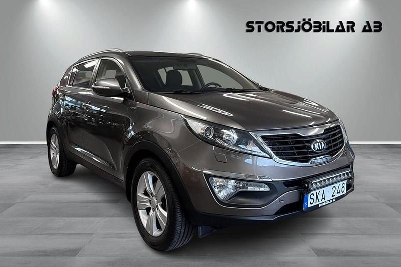 Begagnad Kia Sportage EX 184 HK (135 kW) 2013 Ljusbrun SUV