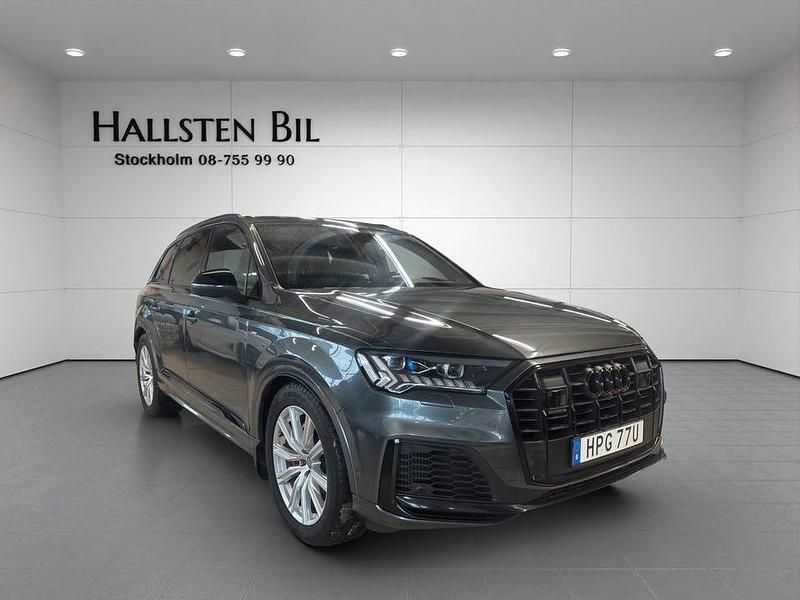 Begagnad Audi Q7 S-Line 462 HK (339 kW) 2022 Grå metallic SUV