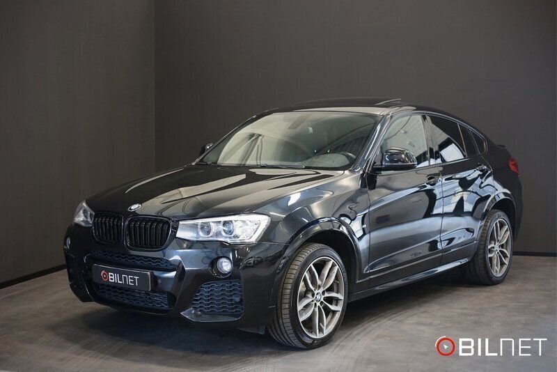 Svart Begagnad 2015 BMW X4 M Sport SUV | 199 900 kr (Marknadspris) - Bild 1/4