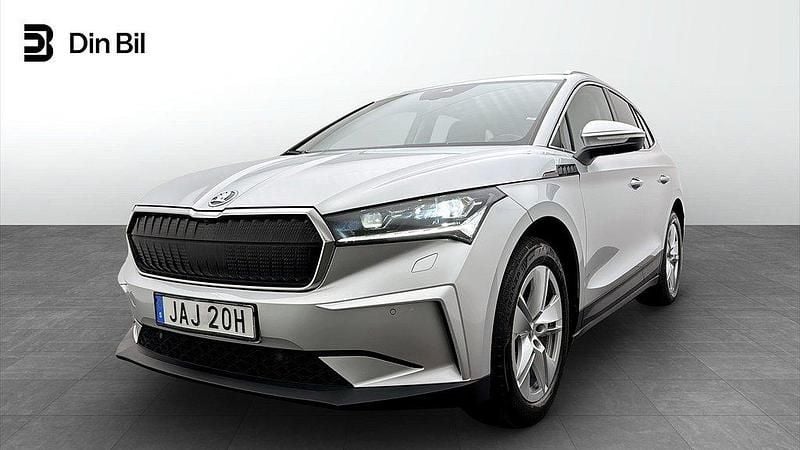 Silver Begagnad 2023 Skoda Enyaq iV SUV | 409 000 kr (Marknadspris) - Bild 1/4