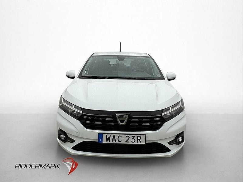 Begagnad Dacia Sandero Comfort 91 HK (66 kW) 2022 Vit Halvkombi