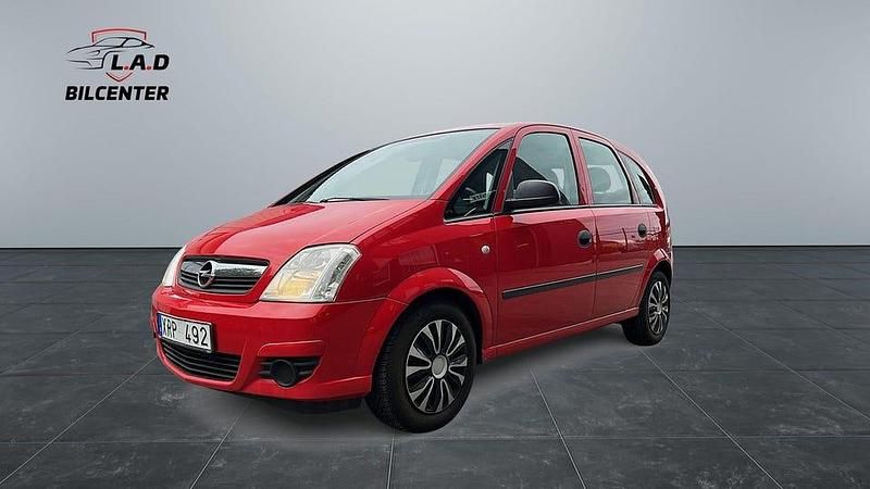 Röd Begagnad 2006 Opel Meriva Minibuss | 23 900 kr - Bild 1/4