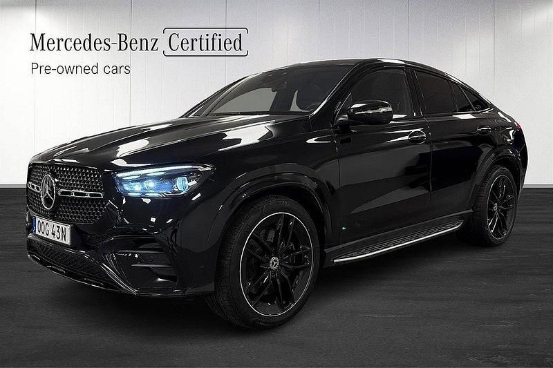 Svart Begagnad 2023 Mercedes GLE350 AMG Line Premium Plus Sportkupé | 999 000 kr - Bild 1/4