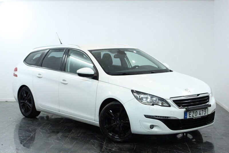 Vit Begagnad 2015 Peugeot 308 Active Kombi | 74 900 kr (Marknadspris) - Bild 1/4