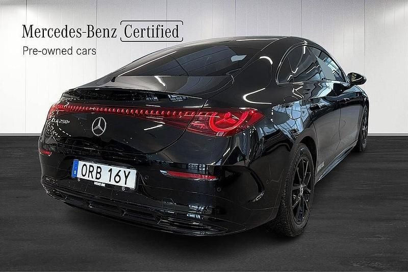 Begagnad Mercedes CLA 250+ AMG 200 kW (272 HK) 2025 Svart Sedan
