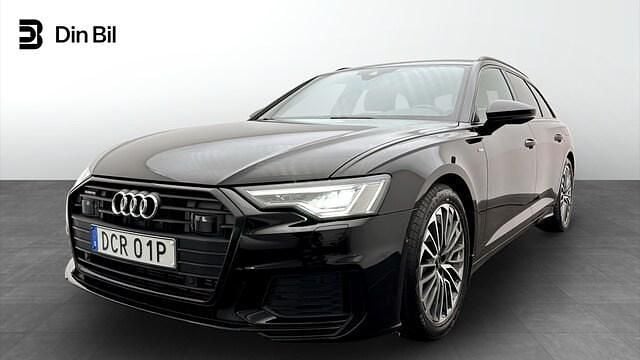 Brilliantsvart Begagnad 2023 Audi A6 S-Line Kombi | 469 000 kr (Bra pris) - Bild 1/4