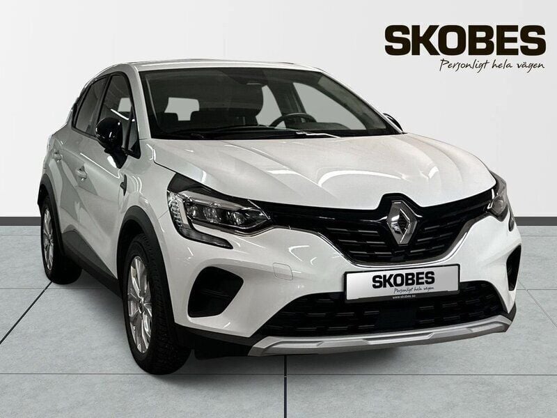 Vit Begagnad 2022 Renault Captur Zen SUV | 229 900 kr (Marknadspris) - Bild 1/3