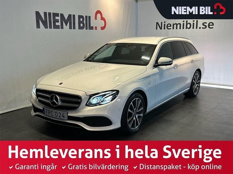 Begagnad Mercedes E220 Avantgarde 194 HK (142 kW) 2018 Vit Kombi