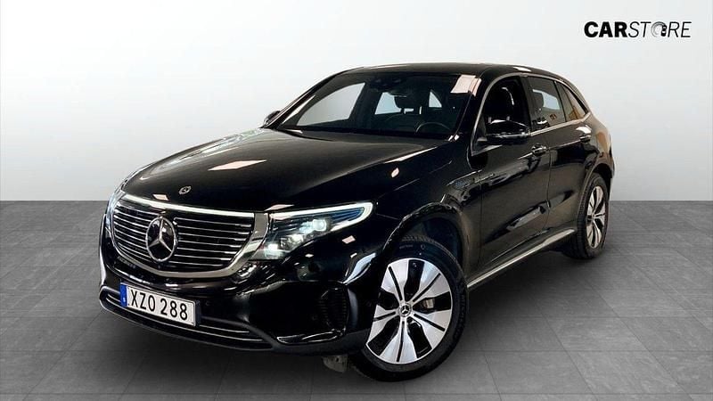 Svart Begagnad 2022 Mercedes EQC400 SUV | 359 900 kr (Bra pris) - Bild 1/4