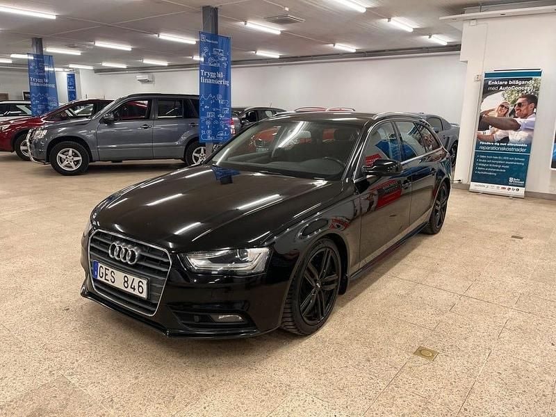Begagnad Audi A4 150 HK (110 kW) 2014 Svart Kombi