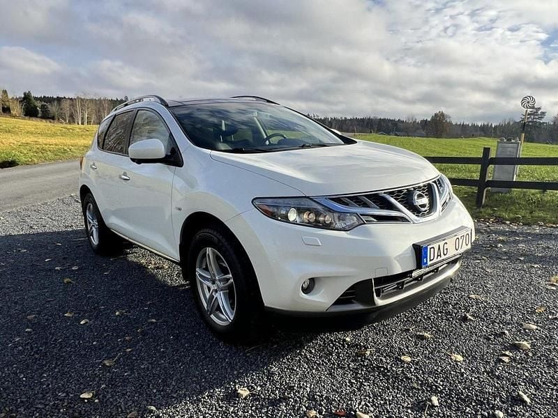 Vit Begagnad 2011 Nissan Murano SUV | 79 500 kr (Marknadspris) - Bild 1/4