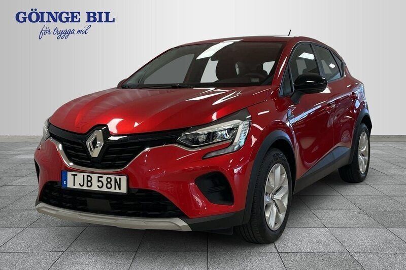Röd Begagnad 2021 Renault Captur Zen SUV | 219 000 kr (Marknadspris) - Bild 1/3