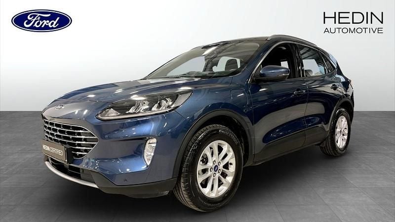 Blå (blue) Begagnad 2022 Ford Kuga Titanium SUV | 244 900 kr (Bra pris) - Bild 1/4