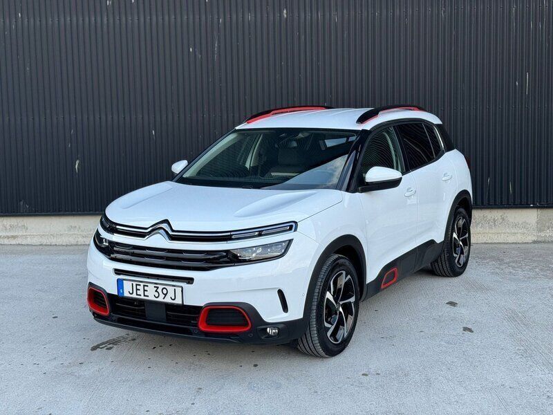 Vit Begagnad 2020 Citroën C5 Aircross PureTech SUV | 269 900 kr (Marknadspris) - Bild 1/4