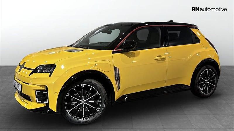 Ny Renault R5 Iconic 11 kW (15 HK) 2025 Gul Halvkombi