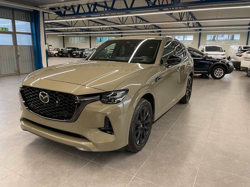 Gul Ny 2024 Mazda CX-60 Homura-Line SUV | 594 900 kr (Marknadspris) - Bild 1/4