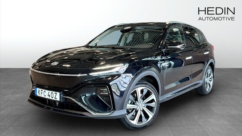 Svart (black) Begagnad 2022 MG Marvel R Performance SUV | 279 900 kr (Superpris) - Bild 1/4