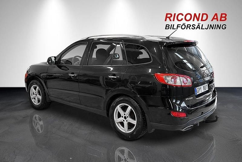 Begagnad Hyundai Santa Fe 197 HK (144 kW) 2010 Svart SUV