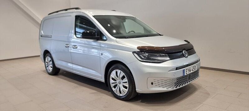 Silver (reflexsilver metallic) Begagnad 2023 VW Caddy Maxi Minibuss | 259 000 kr (Marknadspris) - Bild 1/4