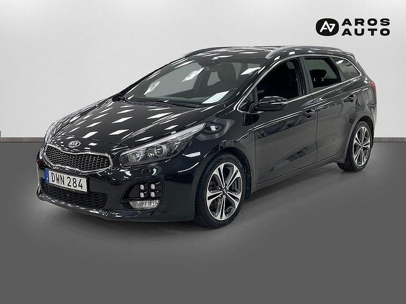 Svart Begagnad 2017 Kia Ceed Sportswagon GT-Line Kombi | 139 900 kr (Marknadspris) - Bild 1/4