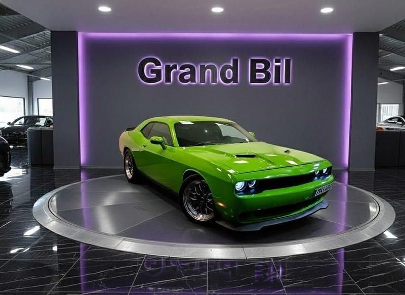 Begagnad Dodge Challenger 493 HK (362 kW) 2017 Grön Sportkupé