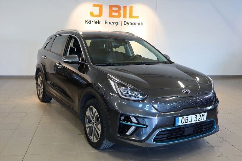 Grå Begagnad 2018 Kia e-Niro 2 SUV | 199 900 kr (Lite dyr) - Bild 1/4