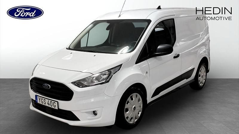 Vit Begagnad 2022 Ford Transit Pickup | 203 625 kr (Marknadspris) - Bild 1/4