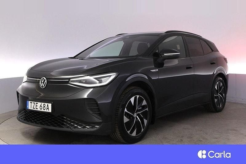 Mörkgrå Begagnad 2021 VW ID.4 Pro Performance SUV | 339 900 kr - Bild 1/3