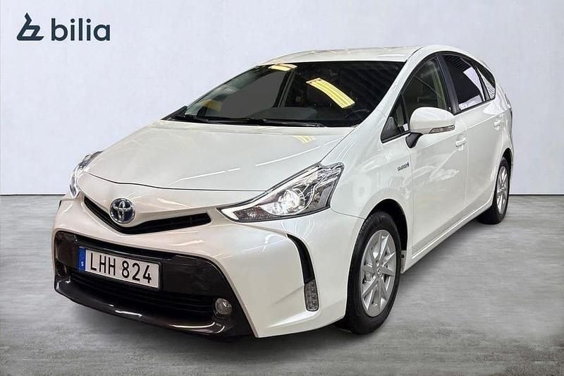Begagnad Toyota Prius+ Active 137 HK (100 kW) 2015 Vit Minibuss