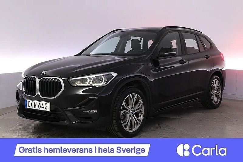 Svart Begagnad 2020 BMW X1 Sport Line SUV | 263 900 kr (Bra pris) - Bild 1/4