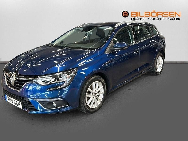 Blå Begagnad 2019 Renault Mégane GrandTour Kombi | 159 899 kr (Marknadspris) - Bild 1/4