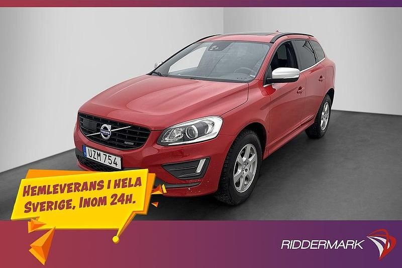 Röd Begagnad 2014 Volvo XC60 R-Design SUV | 184 900 kr (Lite dyr) - Bild 1/3