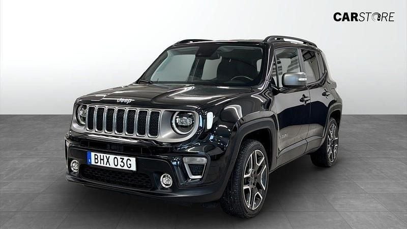Svart Begagnad 2020 Jeep Renegade SUV | 199 900 kr - Bild 1/4
