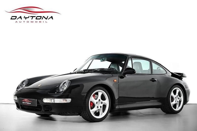 Svart Begagnad 1997 Porsche 993 Turbo Sportkupé | 2 200 000 kr - Bild 1/4