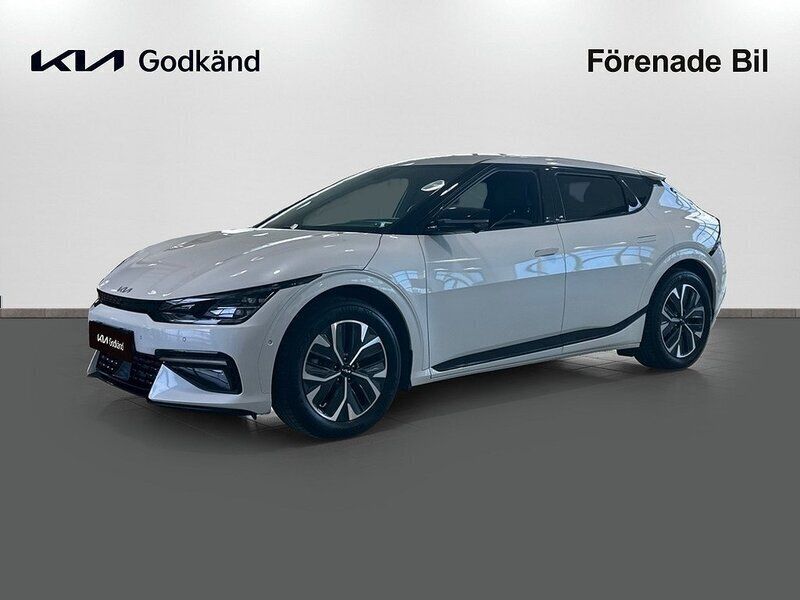 Vit (snow white pearl) Begagnad 2022 Kia EV6 4 SUV | 459 000 kr (Marknadspris) - Bild 1/4