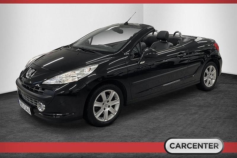 Begagnad Peugeot 207 CC 120 HK (88 kW) 2008 Svart Cab