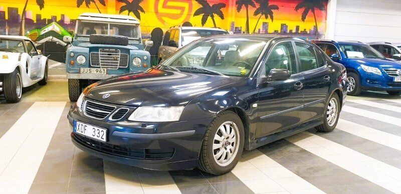 Svart Begagnad 2005 Saab 9-3 Vector Sedan | 19 500 kr (Lite dyr) - Bild 1/4